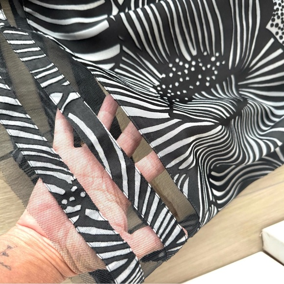 Anthropologie Nightblossom Floral Midi Skirt by SB by Sachin & Bab sz 30in waist - Picture 4 of 7